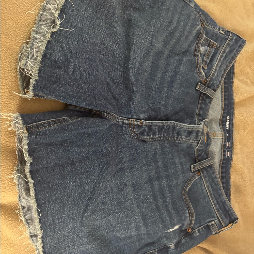Old Navy Frayed Hem Jean Shorts